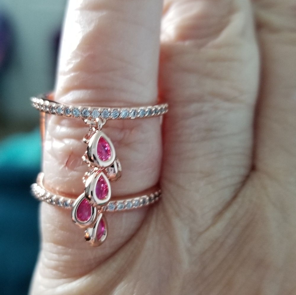 RUBY CORUNDUM RING - Picture 4 of 8